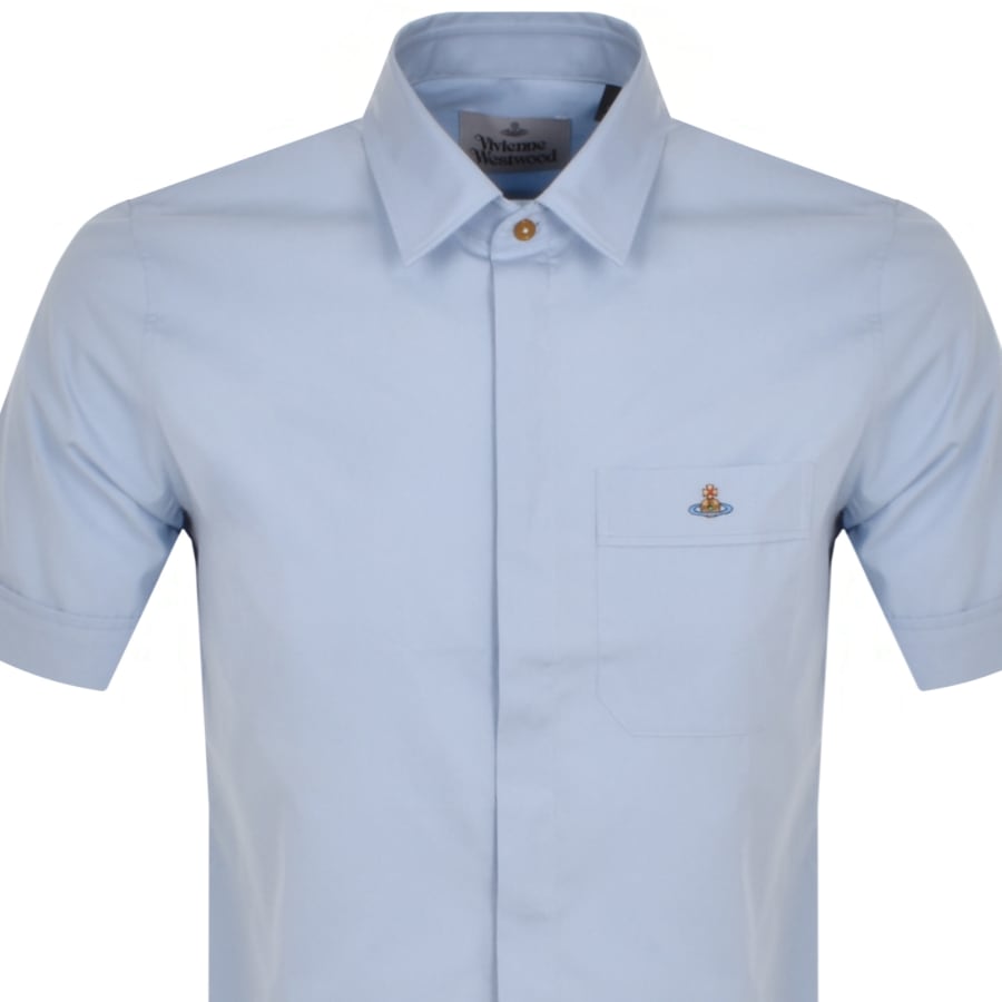 Vivienne Westwood Classic Short Sleeved Shirt Blue